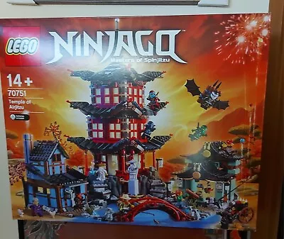 Lego Ninjago 70751 Temple Of Airjitzu  Brand New Factory Sealed (RARE) • $875