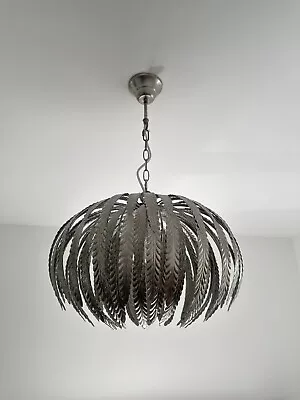 John Lewis Montserrat Small Silver Leaf Pendant Light • £115