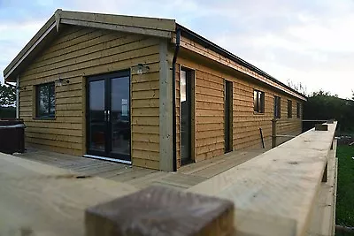 65ft X 22ft 4bed Log Cabin Lodge Timber Frame Holiday Park Home Static Caravan • £87750