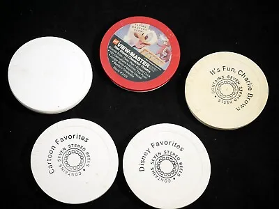 View-master Reel Plastic Round Storage Containers - Your Choice • $5.95