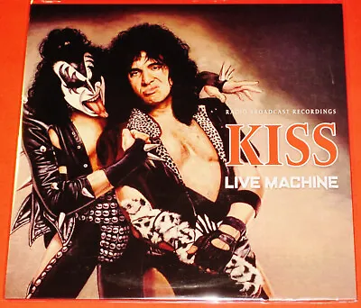 KISS: Live Machine 1989 - Limited Edition 10  LP Clear Splatter Color Vinyl NEW • $36.95