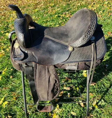 Used 16  Synthetic Circle Y Saddle Park And Trail Regular Bars  • $380