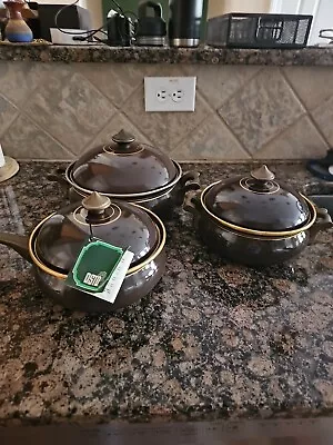 Vintage ASTA Enamelware Cookware 3 PC Set  • $29