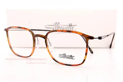 New Silhouette Eyeglass Frames Lite Spirit 2926 6040 Vintage Havana Titanium • $338.78