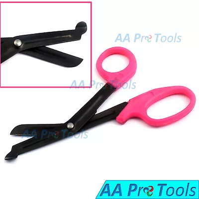 Pink EMT And Trauma Shears 5.5  Fluoride Coated Blades Medical Scissors 1-Pack • $7.40