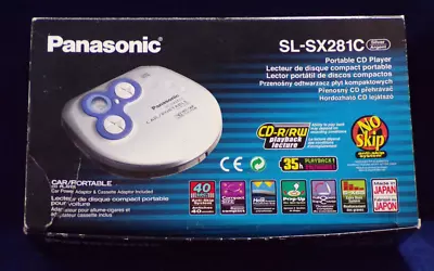 Panasonic Portable CD Compact Disc Player SL-SX281C • £39.99