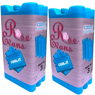 Rose Evans® Ice Cooler Freezer Blocks Suitable For Cool / Lunch Boxes 2 X 3 Pack • £7