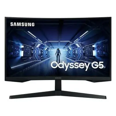 $334.62 • Buy Samsung LC27G55TQWEXXY Odyssey G5 27inch Curved QHD VA Gaming Monitor