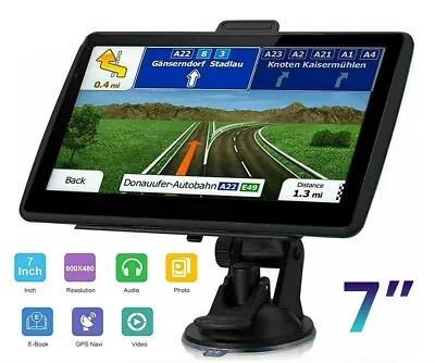 7  GPS Truck Commercial Driver Big Rig Accessories Navigation System RV Trucker • $42.38