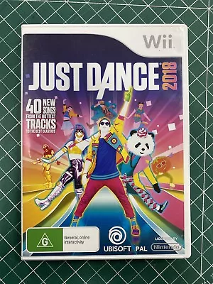 Just Dance 2018 Nintendo Wii • $45