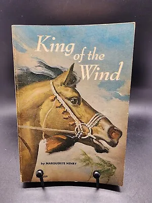 KING OF THE WIND MARGUERITE HENRY 1968 FIRST SCHOLASTIC PRINTING Writing Inside  • $1.87