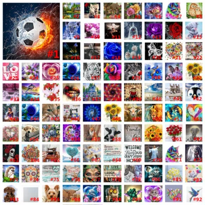 $9.12 • Buy 5D DIY Diamond Painting Embroidery Cross Craft Stitch Arts Kit Mural Home Decor
