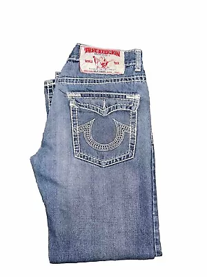 True Religion Men's BILLY Super T Jeans Pre-Owned Great Condition! 38W X 32L • $30