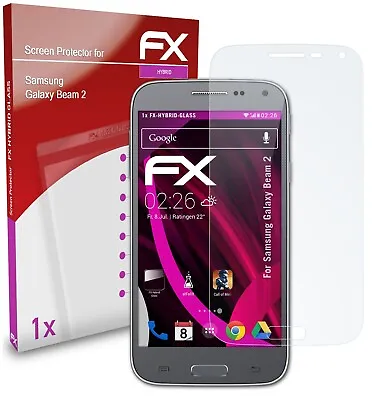 AtFoliX Glass Protector For Samsung Galaxy Beam 2 9H Hybrid-Glass • £11.09