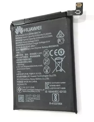 £5.49 • Buy HB386280ECW Genuine Battery HB386280ECW For Huawei Honor 9 P10 Ascend P10