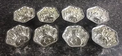 8 Vintage Kaiser Chromed Tin STAR Jello Molds GERMANY • $15