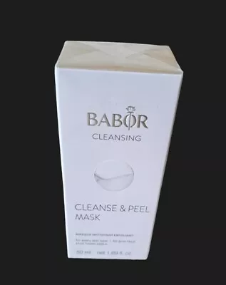 BABOR Cleansing Cleanse And Peel Mask Exfoliating Mattifying 50 Ml Germany New • $19.49