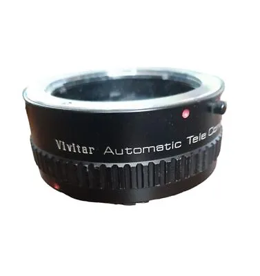 Vivitar Automatic Tele Converter 2x24 For Canon FD Cameras - Made In Japan • £14.99