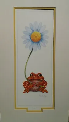 £19.95 • Buy Daisy By Warwick Higgs Frog Flower Mounted