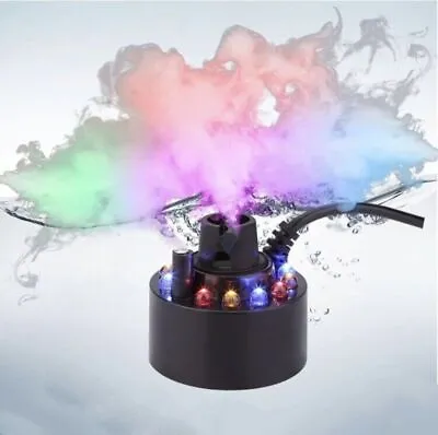 LED Fountain Fogger Humidifier Mist Maker Mini Mist Maker Water Fog Mist Maker • $14.76