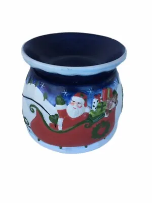 £24.74 • Buy Yankee Candle Christmas Santa Reindeer Wax Tart Burner Warmer Plug In Electric