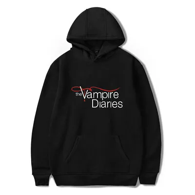 The Vampire Diaries Men Women Casual Hooded Pullover Hoodies Sweatshirt Jumper • £18.70