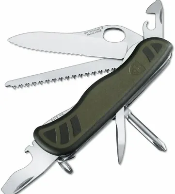 Victorinox Swiss Army SOLDIER   Standard Lockblade Pocket Knife 111mm 53945 • $59.60