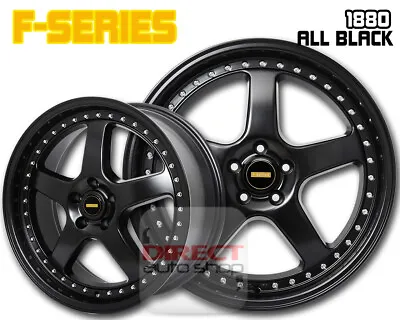 4x FR Satin BLACK 18inch Alloy Wheel HOLDEN COMMODORE VL VK VT VY VZ VE VF • $1199