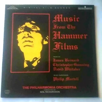 Music From The Hammer Films 1st Pressing Gatefold Philharmonia Orc 1989 Mint Lp • £85