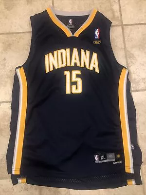 Ron Artest #15 Indiana Pacers Blue Reebok Swingman Jersey Men's Size XL +2 • $67.50