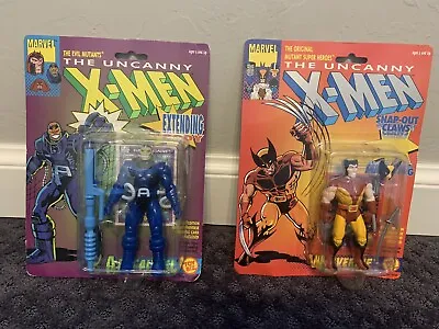 Marvel 1993 Uncanny X-Men Wolverine Snap Out Claws MOC • $39.95