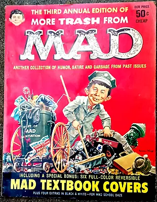 3rd Annual MORE TRASH FROM MAD! 1960! FINE! 6.0! $0.99 Start! TIGHT And SHARP!!! • $0.99