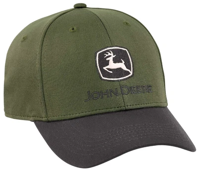 £28.10 • Buy NEW John Deere Olive Green Black FITTED Stretch Fit Cap Hat LP69120