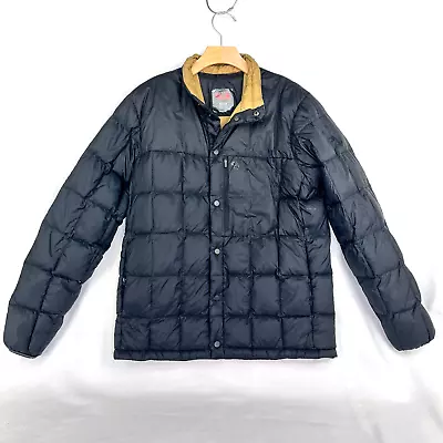 Mountain Hardwear Jacket M Black 650 Down Fill Q-Shield Quilted Puffer Packable • $78