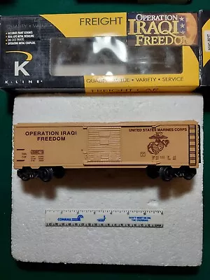 K-line #k641-8017 Operation Iraqi Freedom Box Car • $29