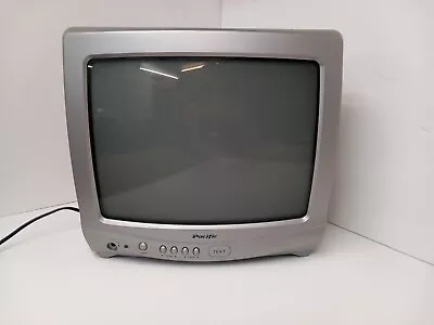 Pacific 14  Crt Tv Fully Working Retro Tv With Marks To Rear • £49.99