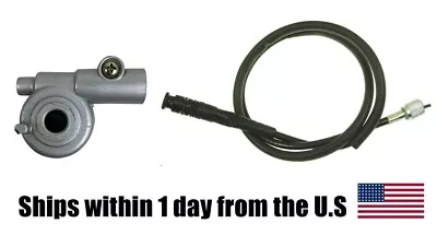 125cc 150cc GY6 Scooter Moped 12mm Speedometer Gear And 38 Inch Cable TaoTao • $18.97