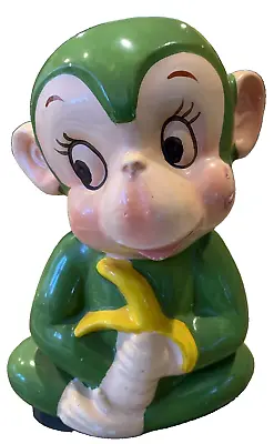 Vintage INARCO Japan Monkey Banana Planter Painted • $25