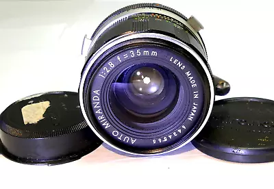 Miranda Auto 35mm F2.8 Miranda Bayonet Mount Lens - With Haze Inside • $80.96