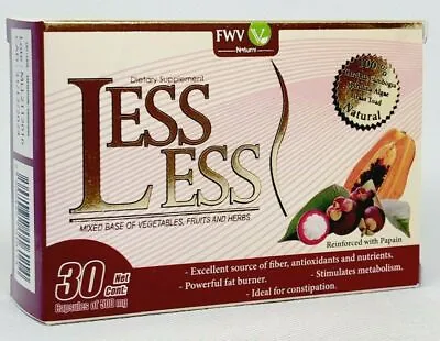 LESS LESS Quemador De Grasa Estimula El Metabolismo Y Estreñimiento  • $24.49