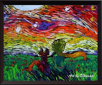 The Little Prince Le Petit Prince Van Gogh Starry Night Wall Art Print A029 • $27.99