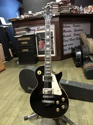 Gibson 1977 Les Paul Standard Black Used Electric Guitar • $6881.10