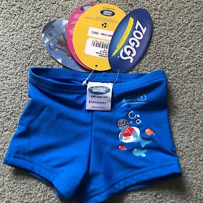 Boys Zoggs Swimming Trunks Blue Age 1 • £1