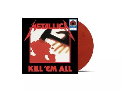 Metallica - Kill 'Em All Limited Edition Exclusive Red Colored Vinyl (SEALED!) • $28.50