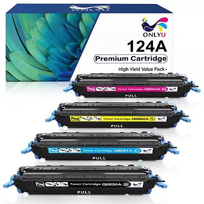 Q6000A Toner Cartridge 124A Compatible For HP Color LaserJet 1600 2600n 2605dn • $27.39