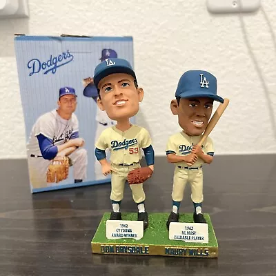 DON DRYSDALE MAURY WILLS Los Angeles Dodgers 2012 Bobblehead SGA Baseball • $50