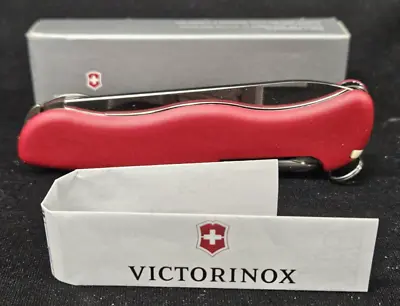 Victorinox Adventurer Pocket Knife Multi-Tool Swiss Made Lock Blade New In Box • $49.99