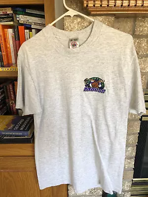 Pristine Vintage Minnesota Moose T Shirt Fruit Of The Loom 90’s Hockey Medium • $90
