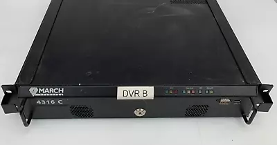 MARCH NETWORKS Hybrid Video Recorder 4316C NVR DVR 16 Channel • $99