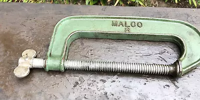 Vintage G Clamp 8” MALCO NSW Old Tool AUSTRALIA • $50